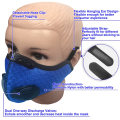 Kids Facemask Pm2.5 Anti Pollution Dust Sport Breathing Valve Facemask